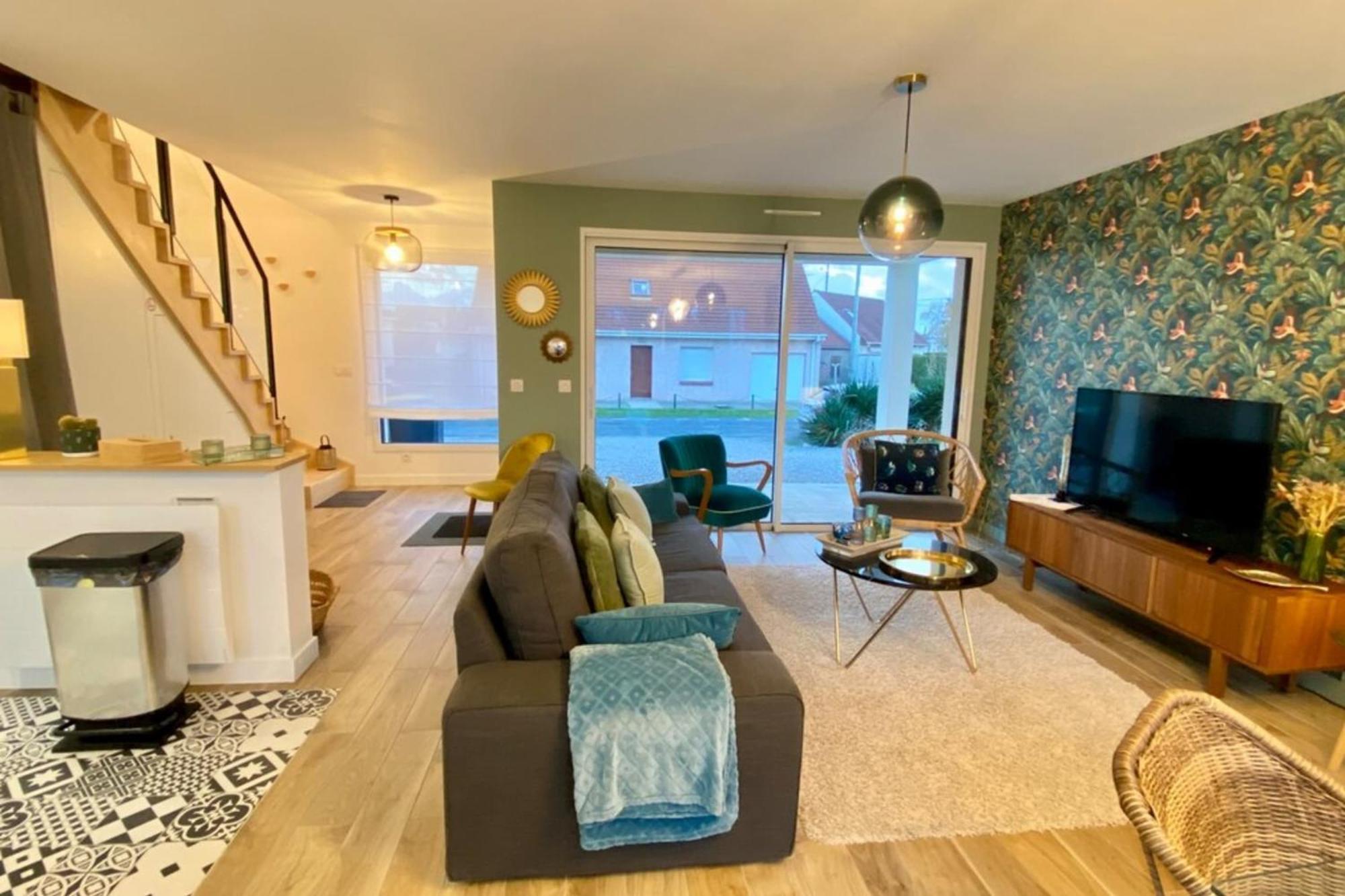 Superb Cottage For 4 People With Views Of The Dunes Merlimont-Plage Exterior foto
